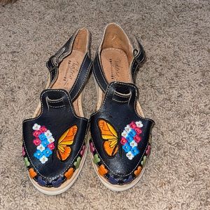 Handmade huarache Sandals from Mexico